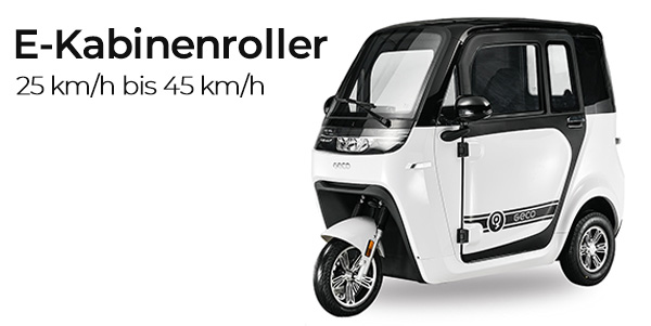 Geco E-Kabinenroller 45 km/h